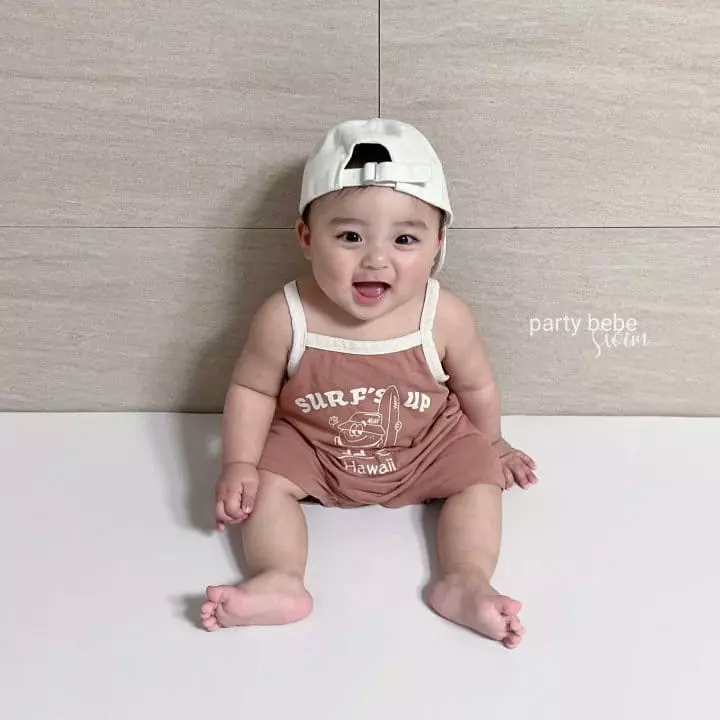 Party Kids - Korean Baby Fashion - #onlinebabyboutique - Hawaii Bodysuit - 6