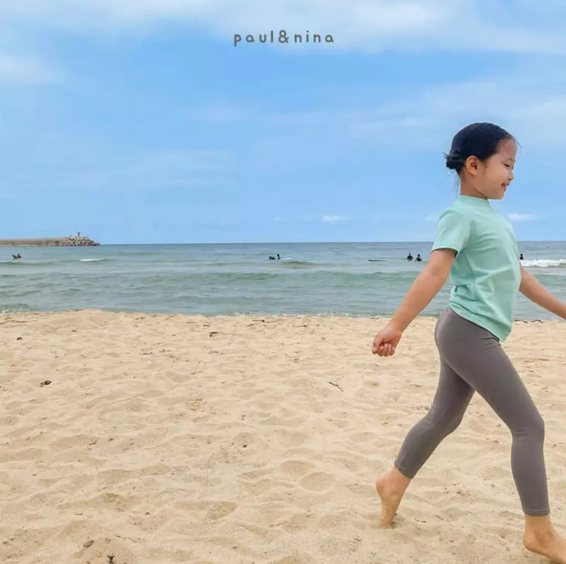 Paul & Nina - Korean Children Fashion - #childofig - Summer Swim Long Leggings - 5