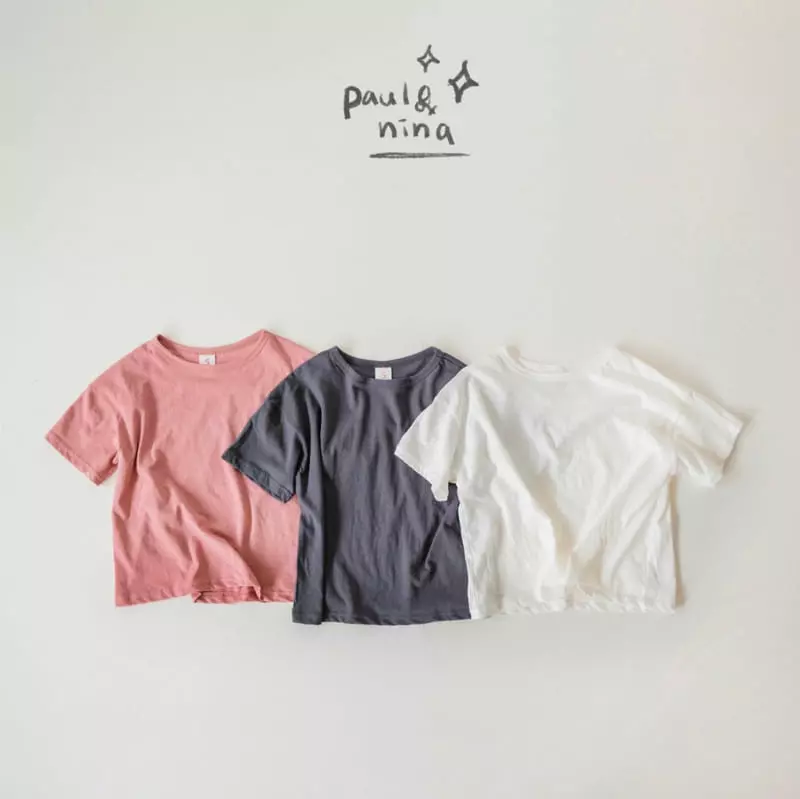 Paul & Nina - Korean Children Fashion - #stylishchildhood - Charr Tee - 4