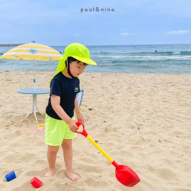 Paul & Nina - Korean Children Fashion - #childrensboutique - Swim Short Sleeves Rashgaurd - 8