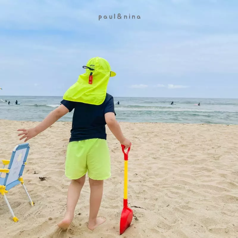 Paul & Nina - Korean Children Fashion - #childrensboutique - Half Swim Shorts - 7