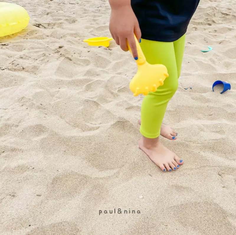 Paul & Nina - Korean Children Fashion - #kidzfashiontrend - Summer Swim Long Leggings - 12