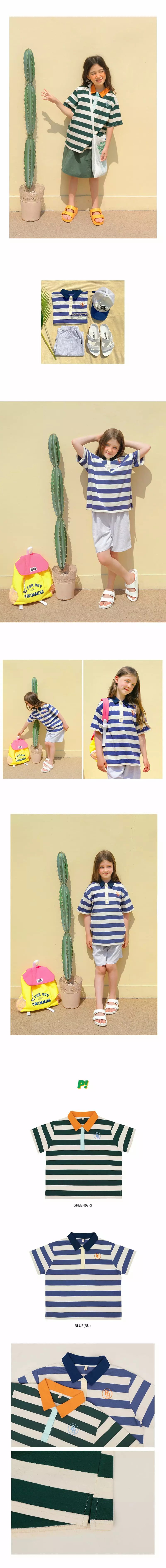 Peach-Cream - Korean Junior Fashion - #Kfashion4kids - Lucks Tee - 3