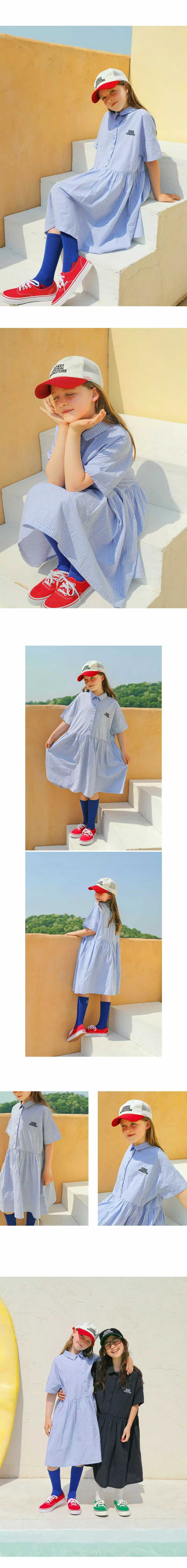 Peach-Cream - Korean Junior Fashion - #Kfashion4kids - Clare One-piece - 2
