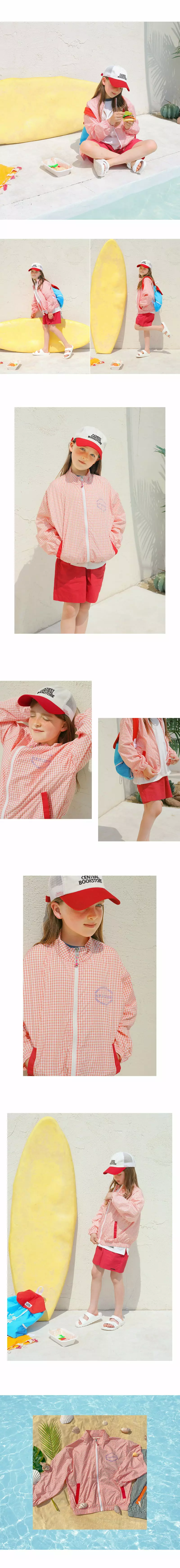 Peach-Cream - Korean Junior Fashion - #childofig - Frings Windbreaker - 2