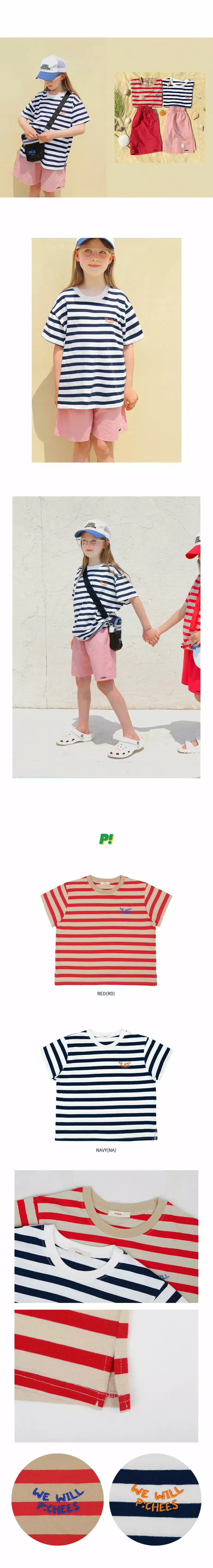 Peach-Cream - Korean Junior Fashion - #discoveringself - Wills Tee - 3