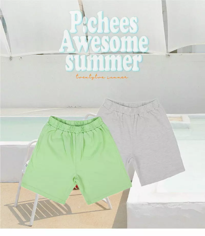 Peach-Cream - Korean Junior Fashion - #kidsshorts - Yatsus Shorts