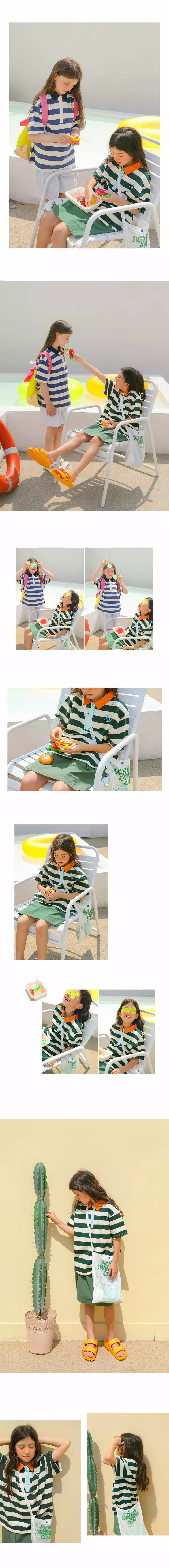 Peach-Cream - Korean Junior Fashion - #kidzfashiontrend - Lucks Tee - 2