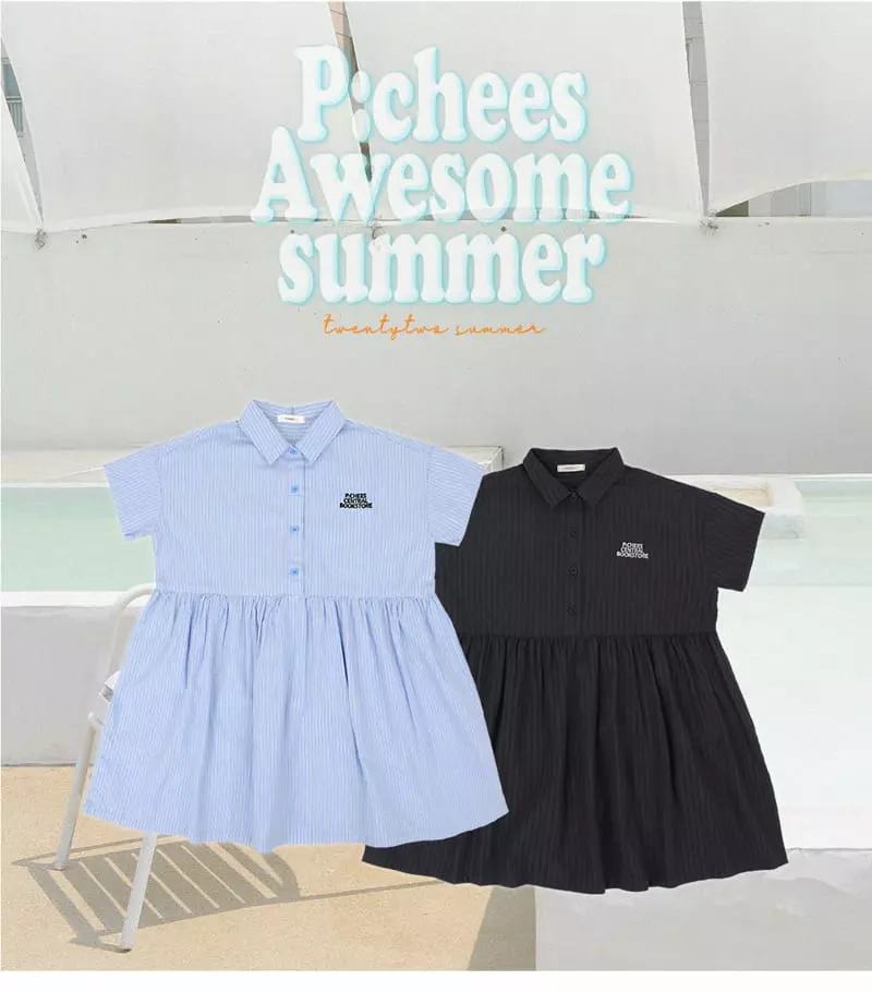 Peach-Cream - Korean Junior Fashion - #kidzfashiontrend - Clare One-piece