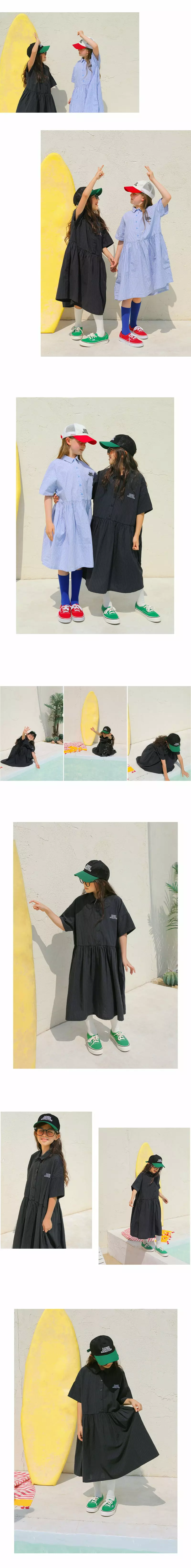 Peach-Cream - Korean Junior Fashion - #littlefashionista - Clare One-piece - 3