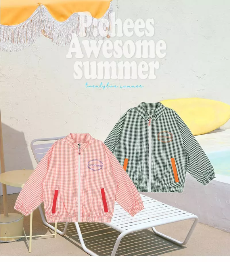 Peach-Cream - Korean Junior Fashion - #stylishchildhood - Frings Windbreaker