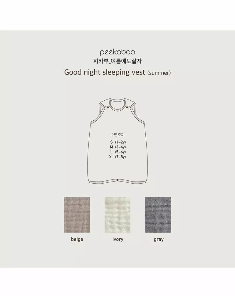 Peekaboo - Korean Children Fashion - #littlefashionista - Summer Sleep Swimvest - 3