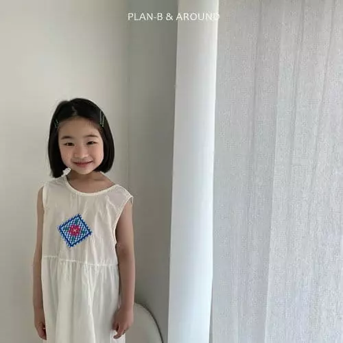 Plan B - Korean Children Fashion - #childofig - Diamond Check One-piece - 12