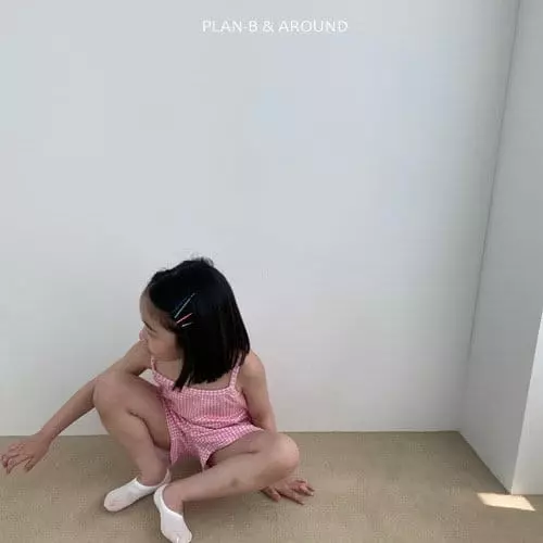 Plan B - Korean Children Fashion - #designkidswear - Check Top Bottom Set - 8