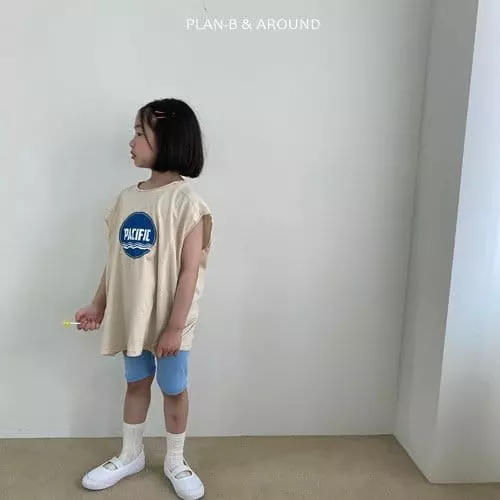 Plan B - Korean Children Fashion - #designkidswear - Pacific Slit Sleeveless - 3