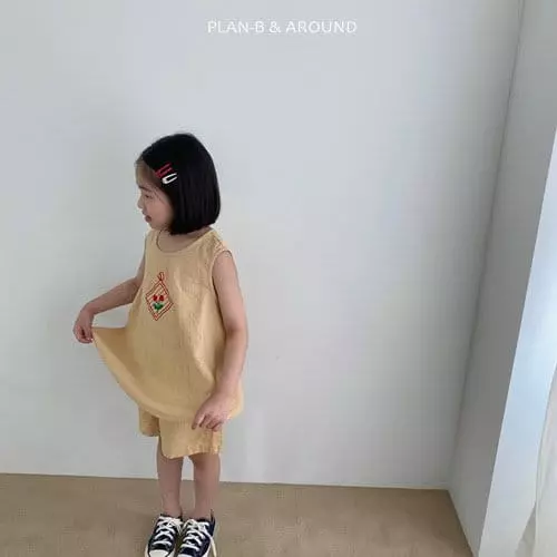 Plan B - Korean Children Fashion - #discoveringself - Cherry Top Bottom Set - 8