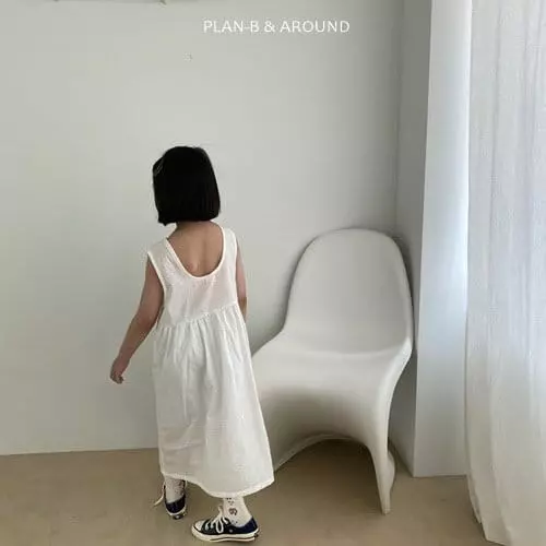 Plan B - Korean Children Fashion - #fashionkids - Diamond Check One-piece - 2