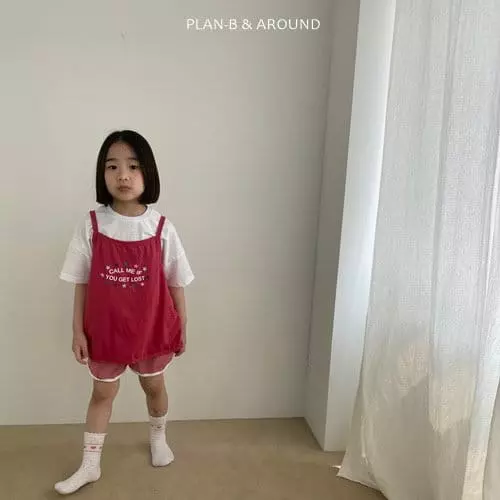 Plan B - Korean Children Fashion - #kidsshorts - Star Sleeveless - 7
