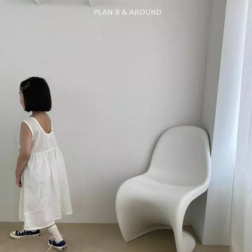 Plan B - Korean Children Fashion - #kidsshorts - Diamond Check One-piece - 4