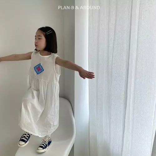 Plan B - Korean Children Fashion - #kidzfashiontrend - Diamond Check One-piece - 5