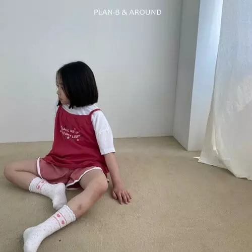 Plan B - Korean Children Fashion - #kidzfashiontrend - Star Sleeveless - 9