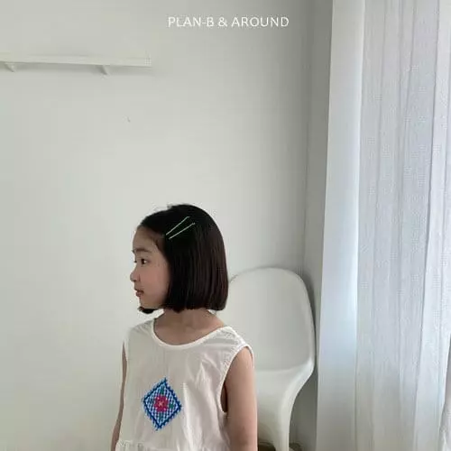 Plan B - Korean Children Fashion - #littlefashionista - Diamond Check One-piece - 7