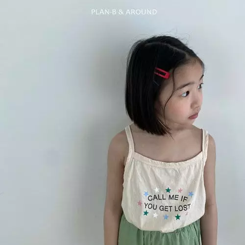 Plan B - Korean Children Fashion - #magicofchildhood - Star Sleeveless - 12