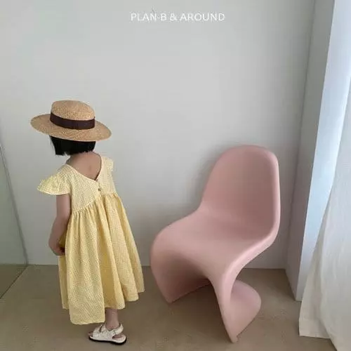 Plan B - Korean Children Fashion - #magicofchildhood - Wing Check Embroidery One-piece - 8