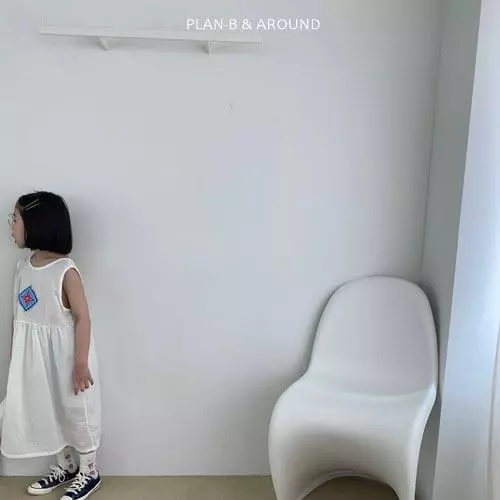 Plan B - Korean Children Fashion - #prettylittlegirls - Diamond Check One-piece - 10