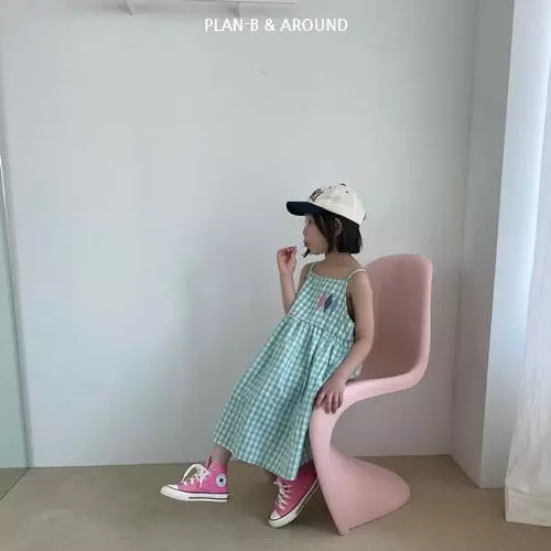 Plan B - Korean Children Fashion - #prettylittlegirls - Check Dia One-piece - 7