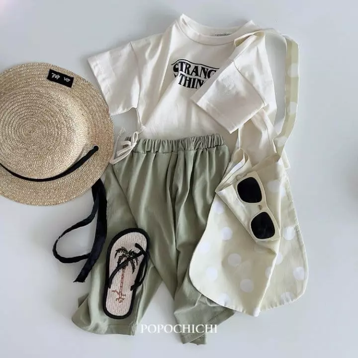 Popochichi - Korean Children Fashion - #Kfashion4kids - Paint Crop Tee - 8