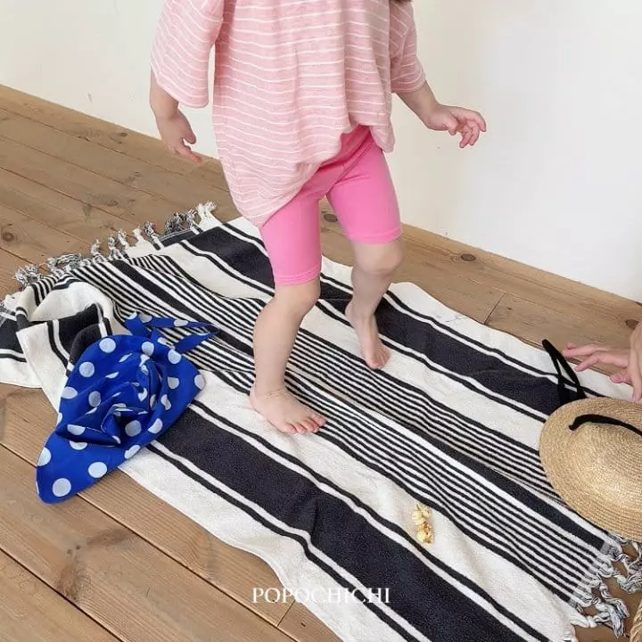 Popochichi - Korean Children Fashion - #childofig - Linen Stripes Tee - 5