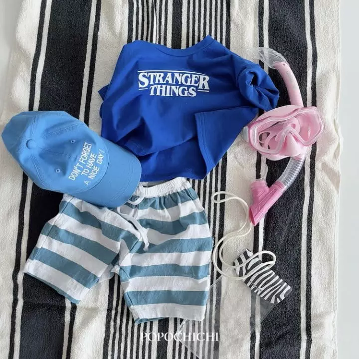 Popochichi - Korean Children Fashion - #discoveringself - Paint Crop Tee - 3
