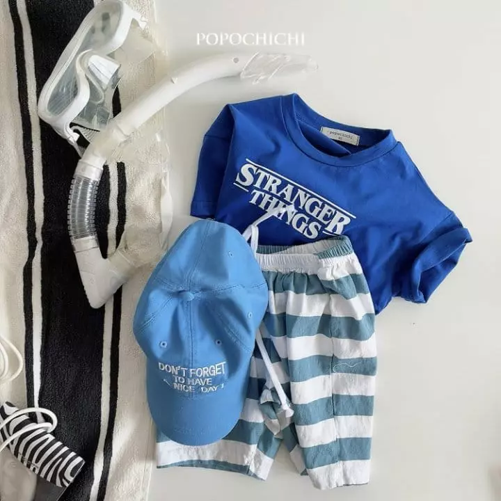 Popochichi - Korean Children Fashion - #discoveringself - Paint Crop Tee - 4