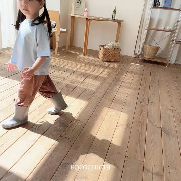 Popochichi - Korean Children Fashion - #kidsshorts - Muzi Crop Tee - 7
