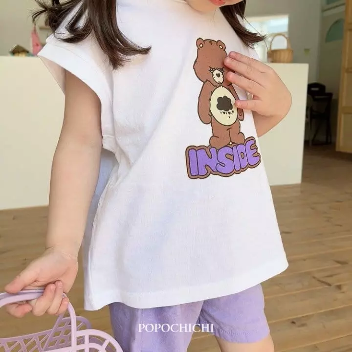 Popochichi - Korean Children Fashion - #kidsshorts - Ssik Tee - 3