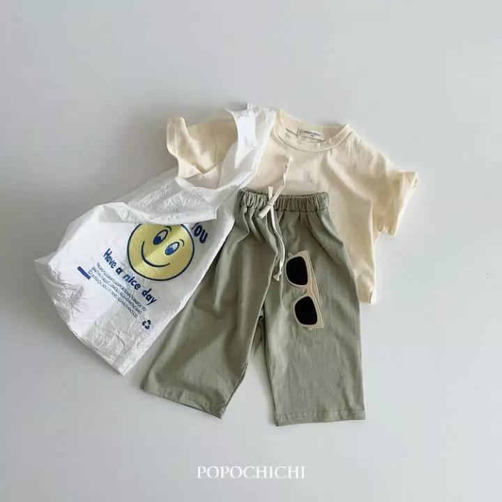 Popochichi - Korean Children Fashion - #littlefashionista - Muzi Crop Tee - 11