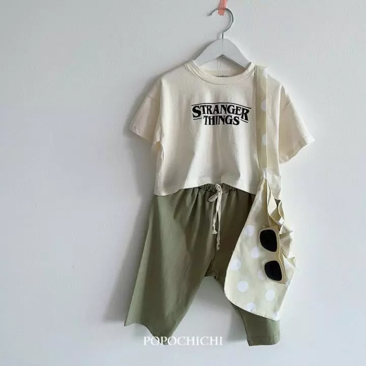Popochichi - Korean Children Fashion - #magicofchildhood - Paint Crop Tee - 10