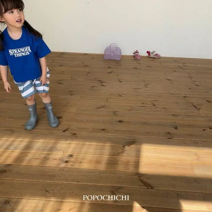 Popochichi - Korean Children Fashion - #prettylittlegirls - Paint Crop Tee - 12