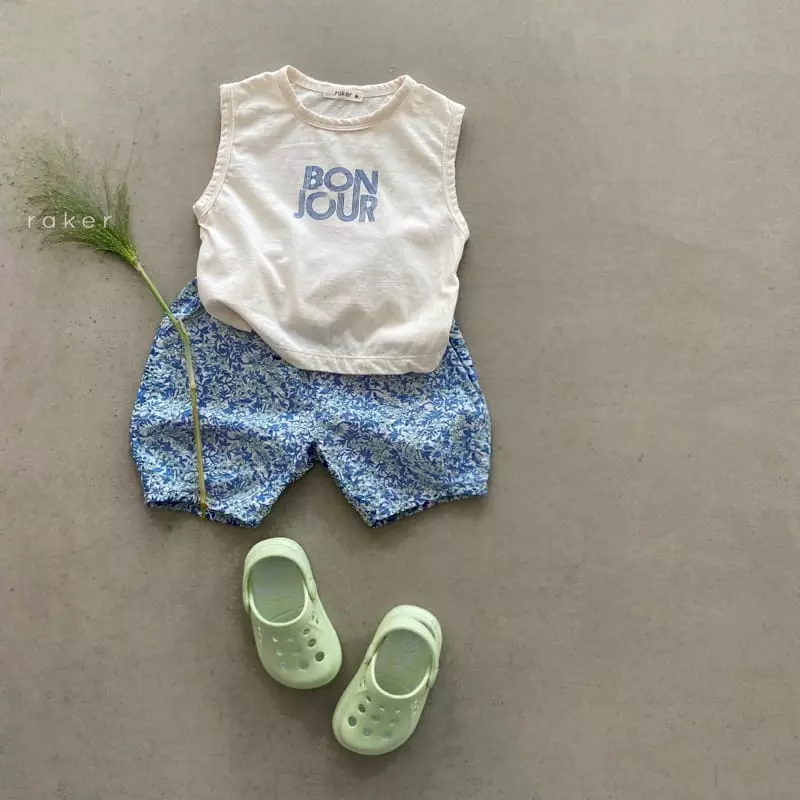 Raker - Korean Children Fashion - #childrensboutique - Bonjour Sleeveless