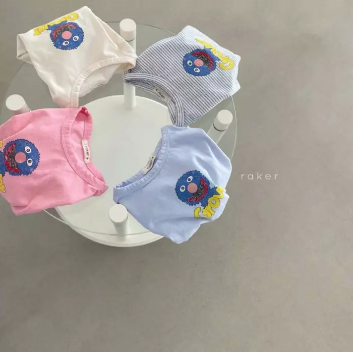 Raker - Korean Children Fashion - #designkidswear - Grover Tee