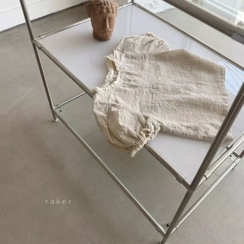 Raker - Korean Children Fashion - #kidsshorts - Plare Blouse - 3