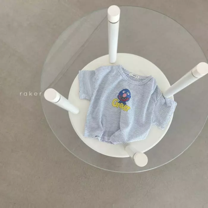Raker - Korean Children Fashion - #fashionkids - Grover Tee - 4