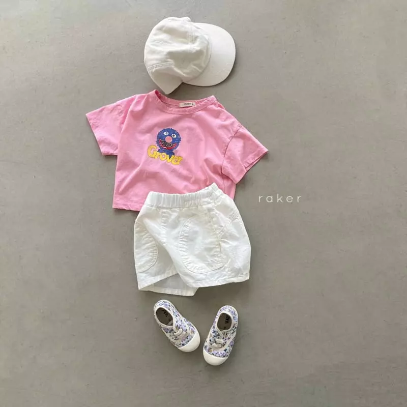 Raker - Korean Children Fashion - #kidsstore - Half Moon Shorts - 5