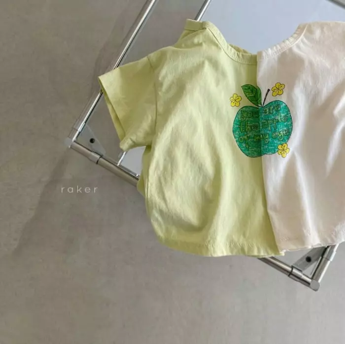 Raker - Korean Children Fashion - #kidsstore - Apple Tee - 6