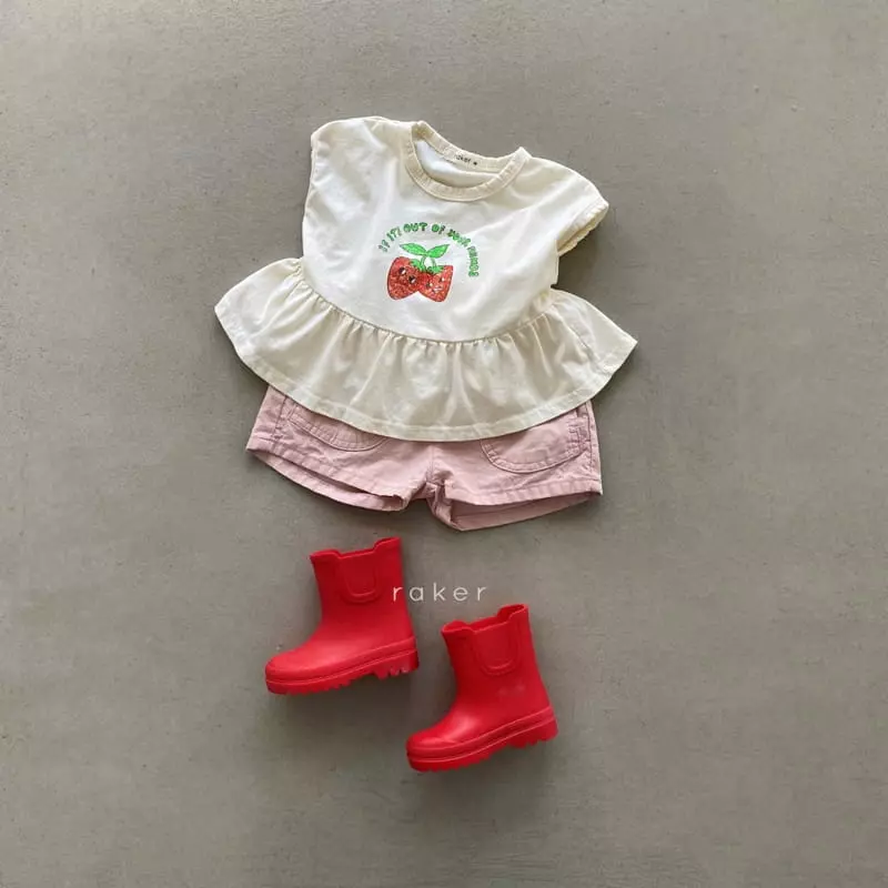Raker - Korean Children Fashion - #kidzfashiontrend - Half Moon Shorts - 6