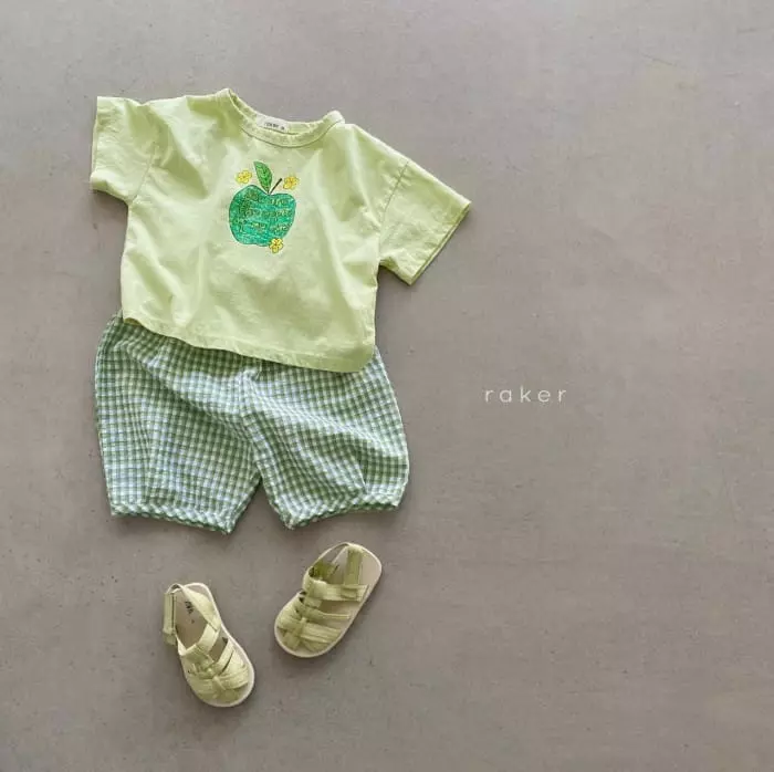 Raker - Korean Children Fashion - #kidzfashiontrend - Apple Tee - 7