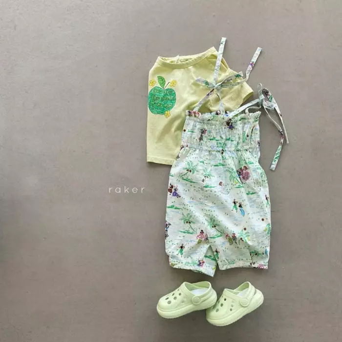 Raker - Korean Children Fashion - #littlefashionista - Apple Tee - 9