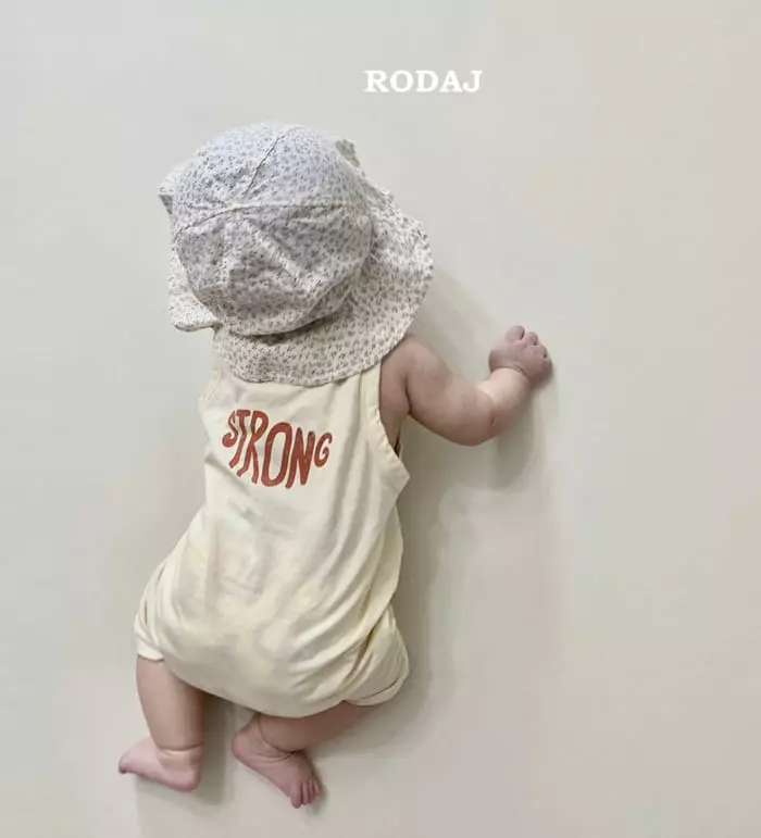 Roda J - Korean Baby Fashion - #babyootd - Bebe Strong Bodysuit - 7