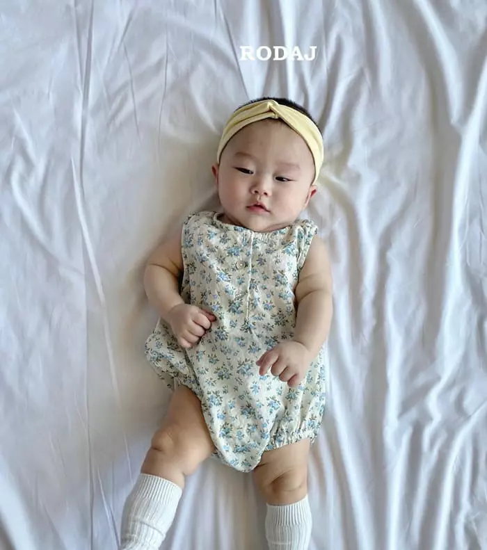 Roda J - Korean Baby Fashion - #onlinebabyshop - Bebe Gardner Bodysuit - 5
